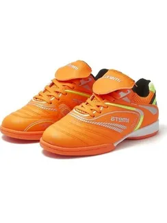 Бутсы футбольные Atemi SD300 INDOOR, синтетическая кожа, цвет оранжевый, размер 40