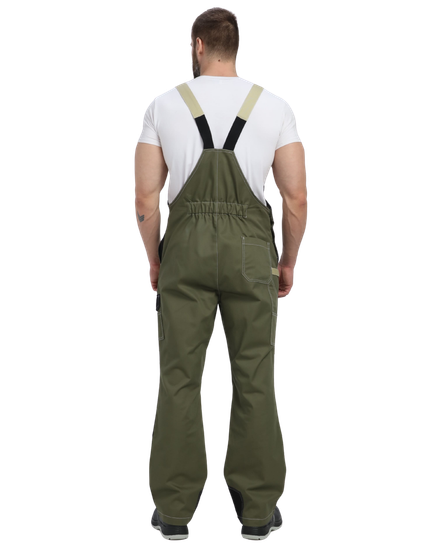 Костюм "Вектрон-2 МВО" полукомбинезон (хаки/черный/бежевый)