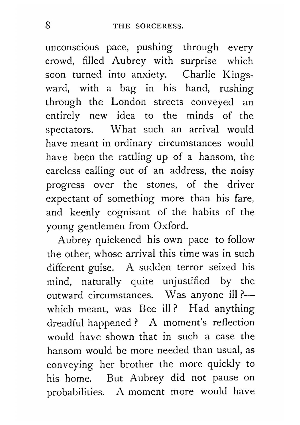 The Sorceress: a novel. Volume 3 | Margaret Oliphant