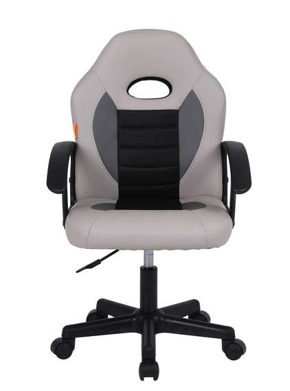 Офисное кресло Chairman CH111 экокожа, серый-светло-серый