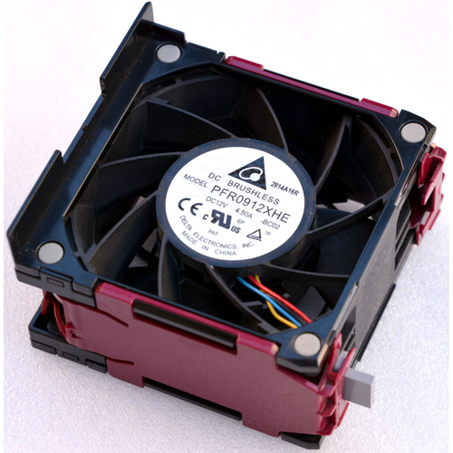 Вентилятор HP (Delta) Brushless 4.5A 12v 11500 об/мин 185,5CFM 71dB 92x92x38mm для ML350p Gen8(PFR0912XHE-BC02)