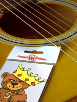 Стикер - Злой плюшевый мишка - Царь