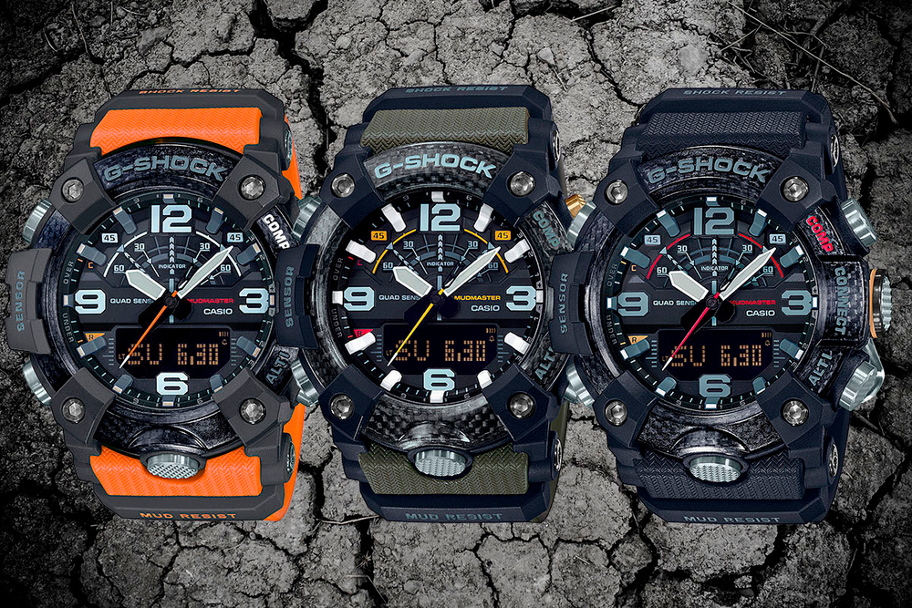 Японские наручные часы Casio G-SHOCK GG-B100-1AER