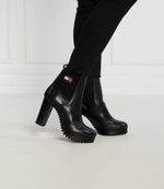 Ботильоны NEW ESS HIGH HEEL Tommy Jeans - черный(EN0EN02439)
