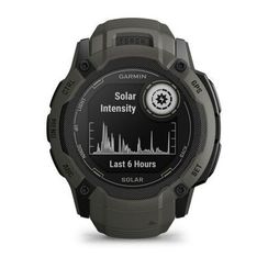 Умные часы Garmin Instinct 2X Solar темно-зеленый