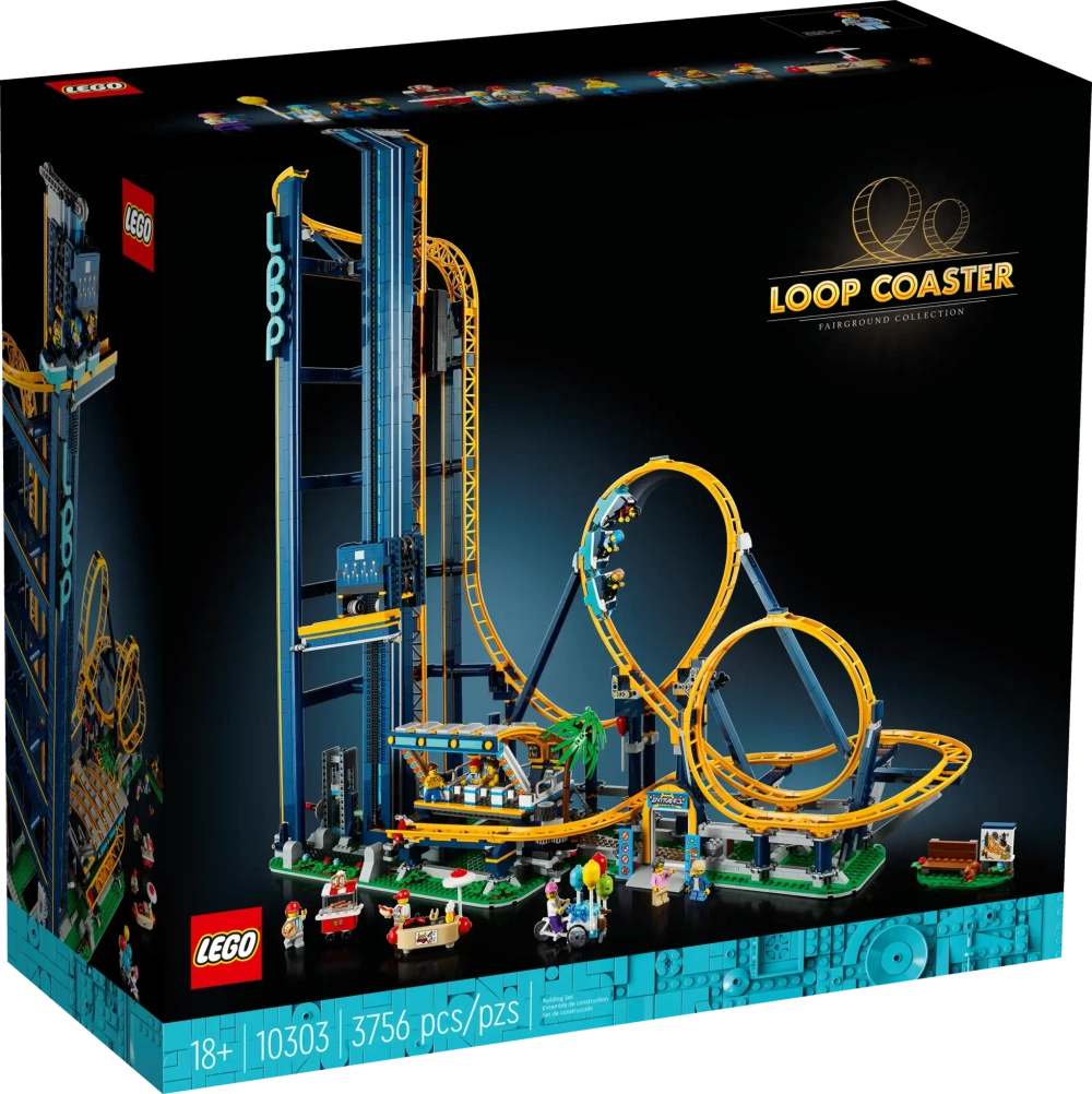 Конструктор LEGO Icons 10303 Американские горки: Петля
