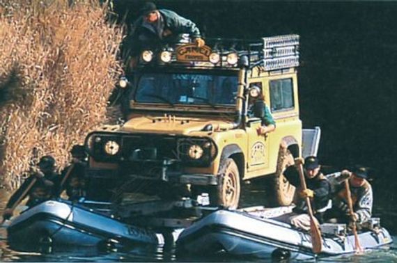 Надувная лодка ZODIAC Grand raid Mark II, под двигатель с длинным дейдвудом