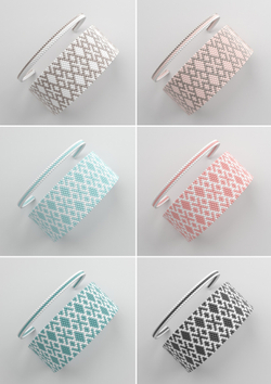 Схема PEYOTE, Схема браслета мозаичное плетение, узор из Miyuki Delica 11/0, файл PDF, №132