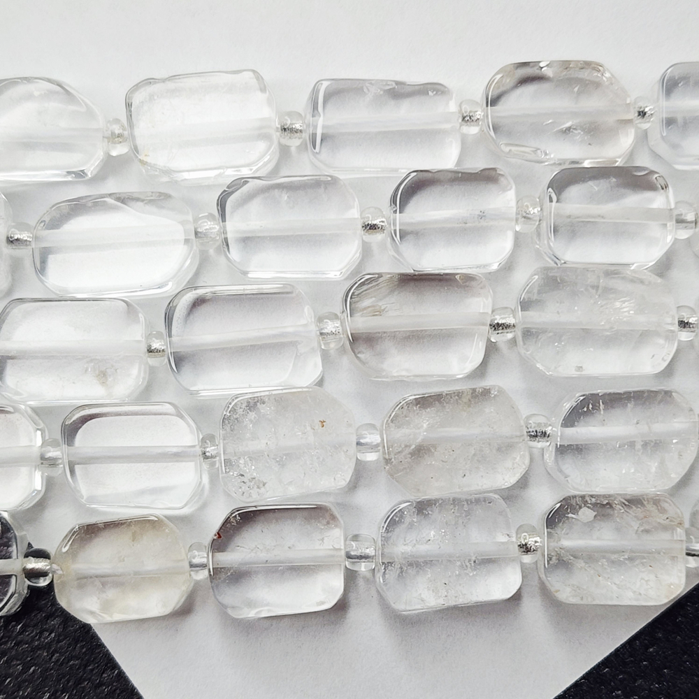 Горный хрусталь, прозрачный природный кварц, размер 7×11мм, штучно