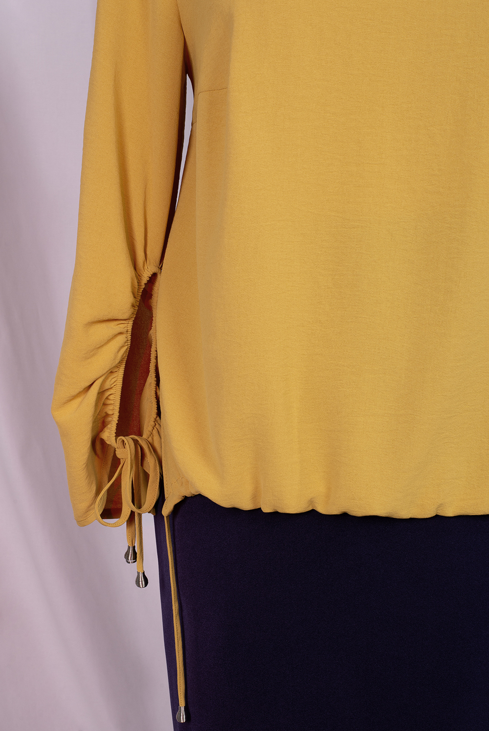 Блузка 2860ЛП, Золотой #96З092860ЛП