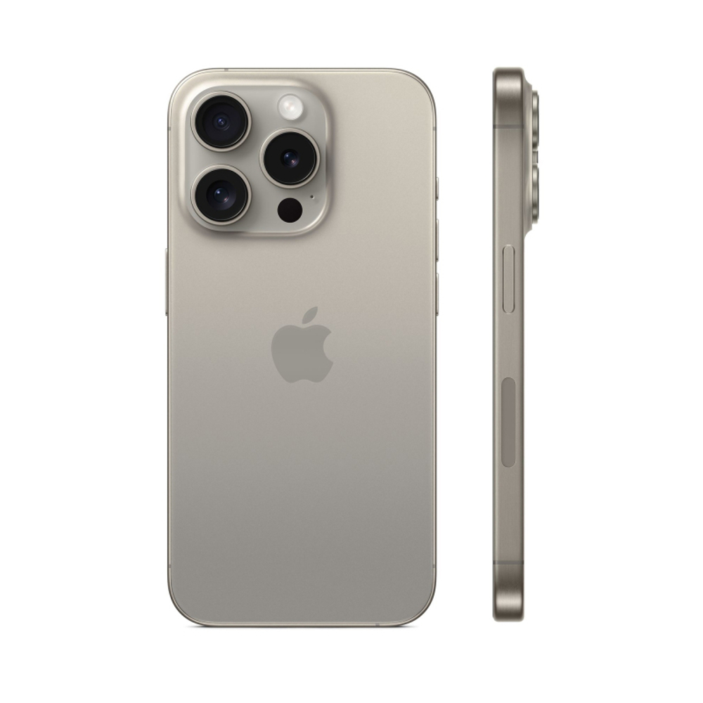 Apple iPhone 15 Pro 256 Гб Натуральный титан (Natural Titanium) MTUF3  Смартфон – купить по цене от 103 800 ₽ в Екатеринбурге | IMPORT