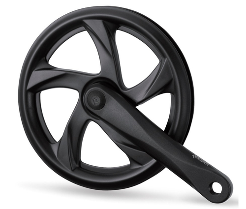 Система Prowheel CITY/FOLDING 1x1S, 48T, сталь, защита, 170, алюм, Chainline 45, под 116 черн.