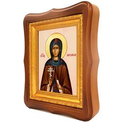 Михаила (Иванова), схимонахиня Преподобномученица. Икона на холсте.