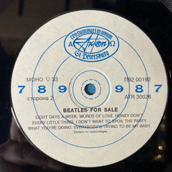 Винтажная виниловая пластинка LP The Beatles, Битлз, Beatles For Sa le, Битлз На Продажу (Россия 1993)
