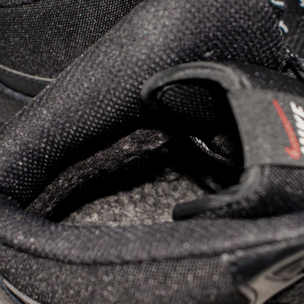 Кроссовки Nike Air Force 1 Mid Black / Wh. Sw. with Fur