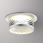 370919 SPOT NT22 512 белый Светильник встраиваемый IP20 GU10 9W 220V GEM