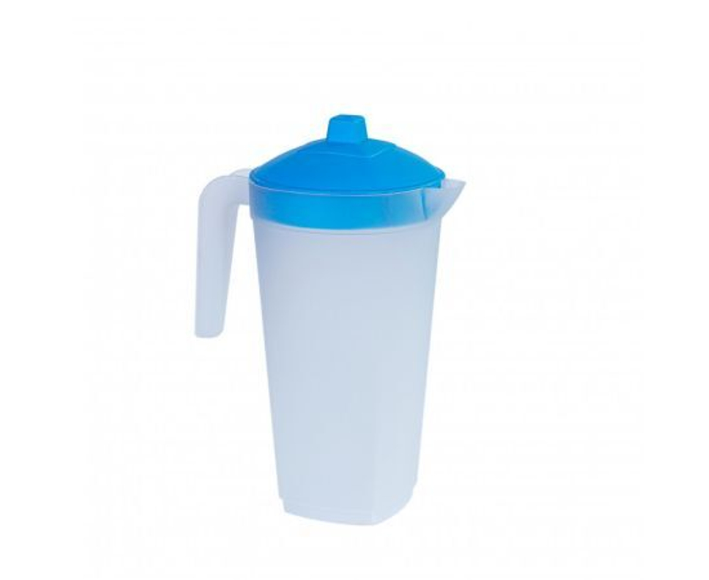 Кувшин 2л с крышкой, сине-серый IS10312/2 SparkPlast