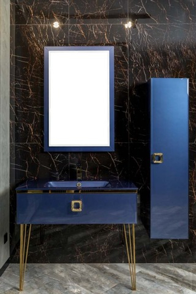 Тумба 80 см Armadi Art LUCIDO 770-080-BL