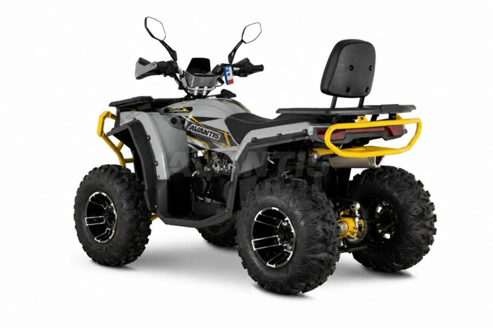 Квадрицикл Avantis Hammer 280L Pro ПТС (Серый + жёлтый)
