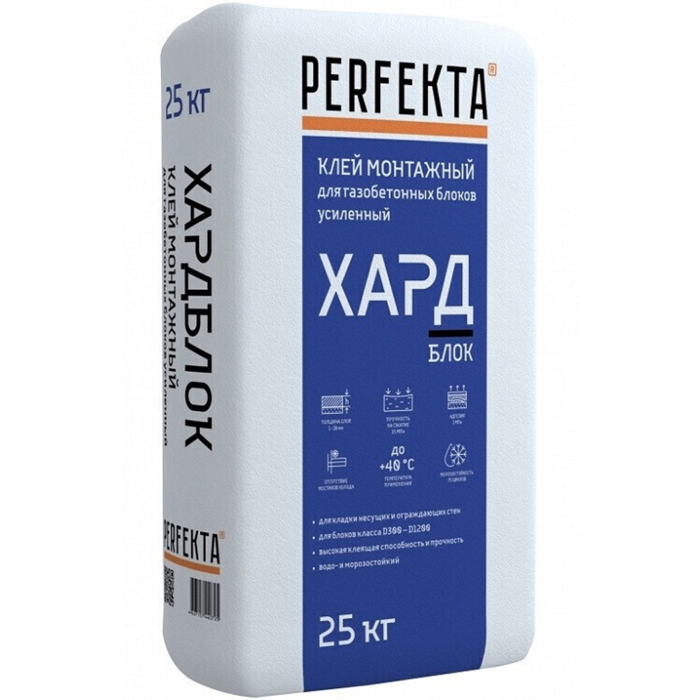 Клей монтажный Perfekta Хардблок 25 кг