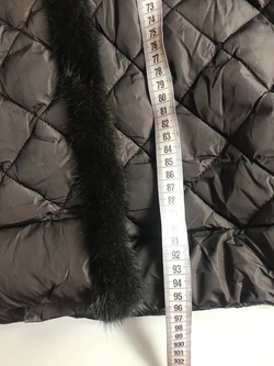 Пальто Baon с меховой отделкой, маркировка S, визуально на 44 размер