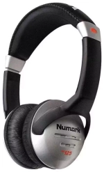 NUMARK HF125 DJ наушники, 20-20000Гц, 32Ом, диаметр мембраны 40 мм, длина провода 1.8 м.