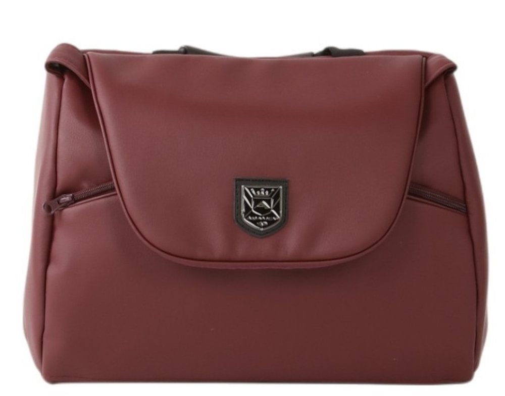 Детская коляска Adamex Chantal Pro Natura 2 в 1 CN-18-RUBY (БОРДОВАЯ КОЖА)