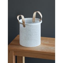 Корзина для хранения Sustainable collection, Ø22х23 см, молочная