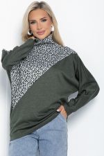 Блуза Нелли (хаки) Б11251 LT Collection