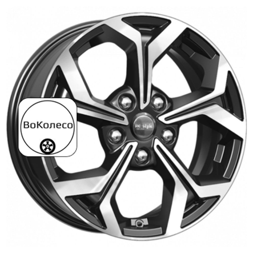 6,5x16/5x112 ET50 D57,1 КС878 Алмаз черный K&K