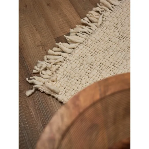 Ковер из буклированной новозеландской шерсти из коллекции ethnic, 120х180 см