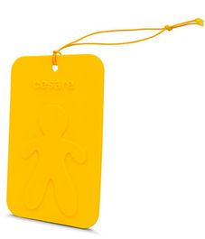 Аромакарточка для автомобиля и гардеробной Cesare Ваниль (желтый), Mr&Mrs Fragrance