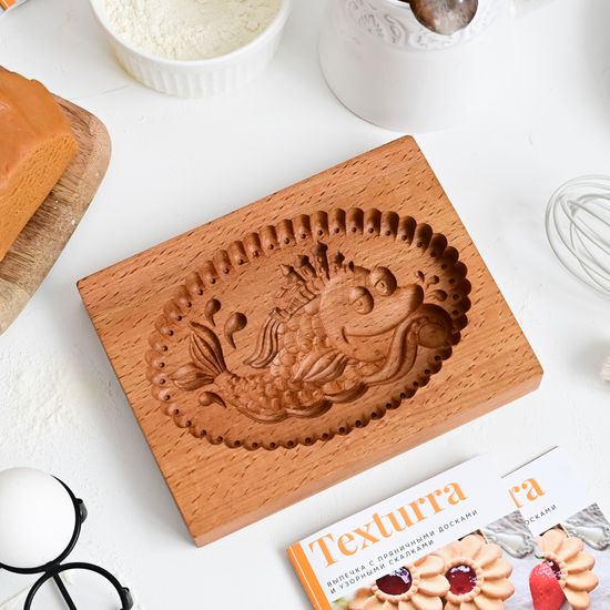 Пряничная доска Рыба кит