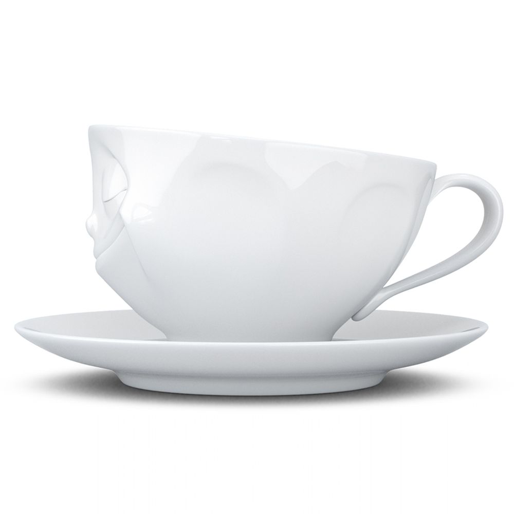 Чайная пара Happy, 200 мл, белая