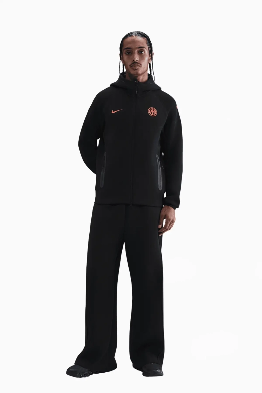Кофта Nike Inter Milan 25/26 Tech Fleece Windrunner - черный