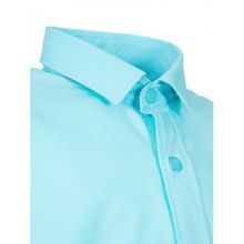 Приталенная сорочка бирюзового цвета TSAREVICH