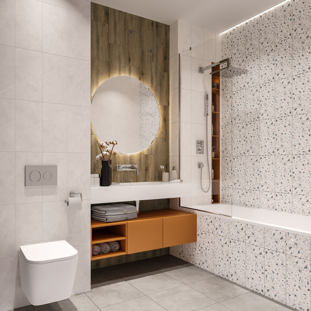 Плитка керамическая CULTO ECTA PIETRA матовый 20x40см, упаковка 1,2м2