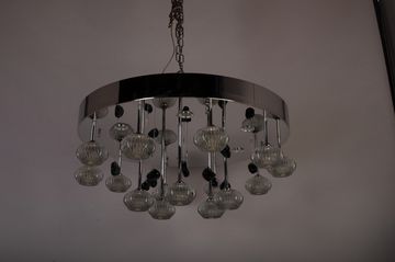 Люстра потолочная MANNE PL.7447-15+6(CR) d80