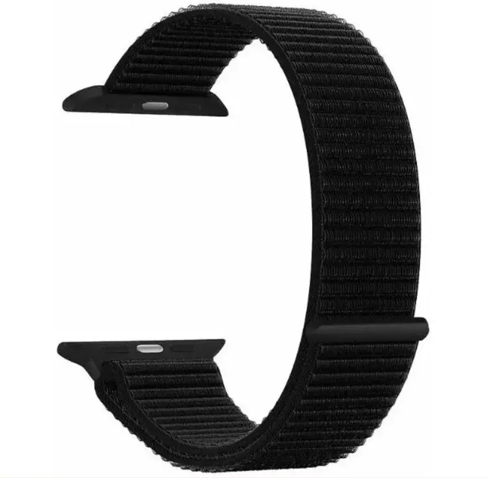Ремешок Hoco WA02 Original Series для Apple Watch 42/44/45/49mm нейлон (черный)