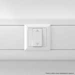 Выключатель модульный, "Avanti", "Белое облако", 1 модуль