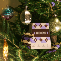 Конфеты Трюфели 90гр без сахара, с ежевикой