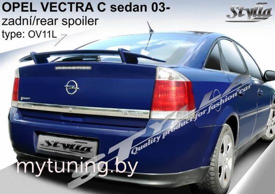 Спойлер для Opel Vectra C