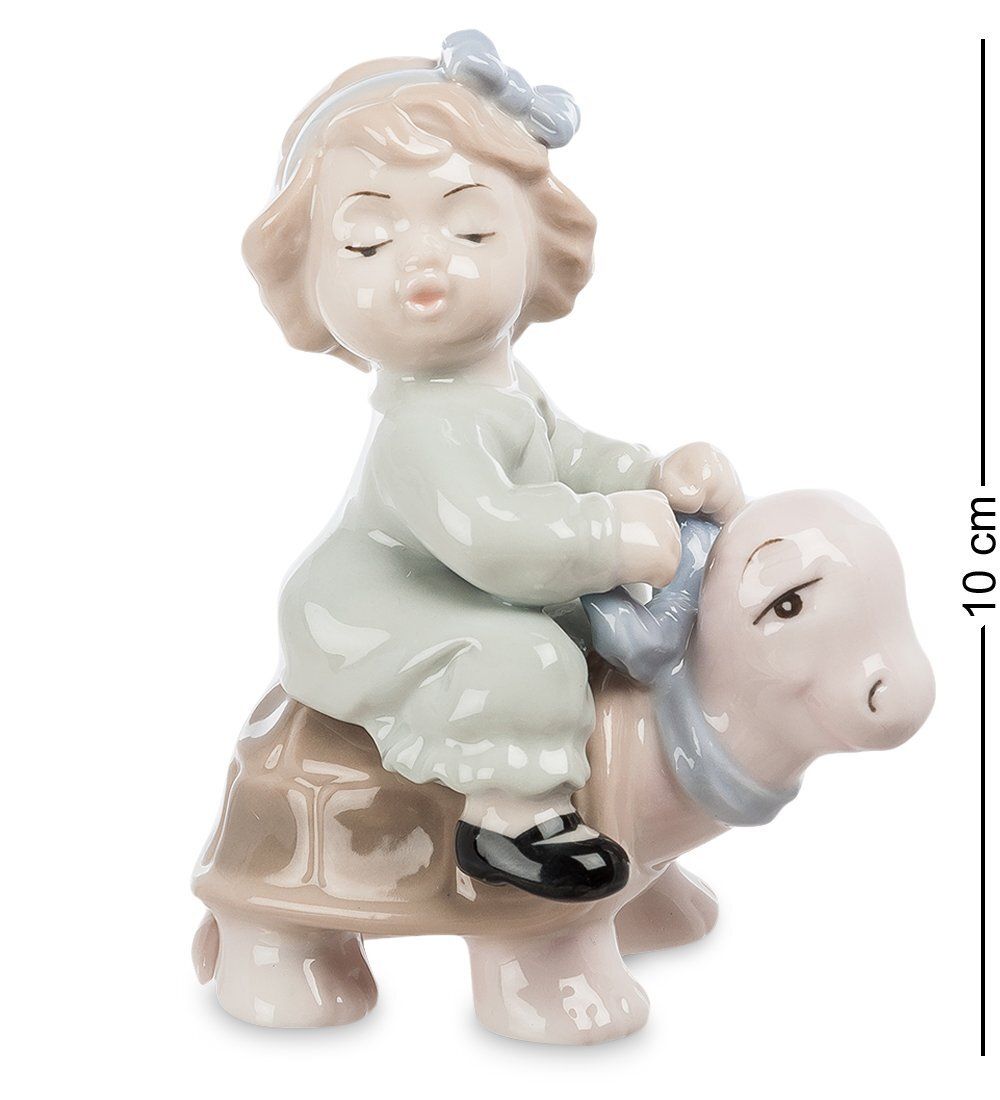 JP-36/22 Фигурка «Девочка верхом на черепашке» (Pavone)