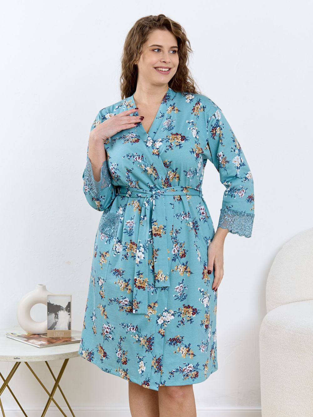 Халат Айрис-3 Виотекс ГОЛУБОЙ