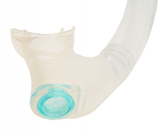 Трубка Seac Tribe Dry прозрачный/голубой