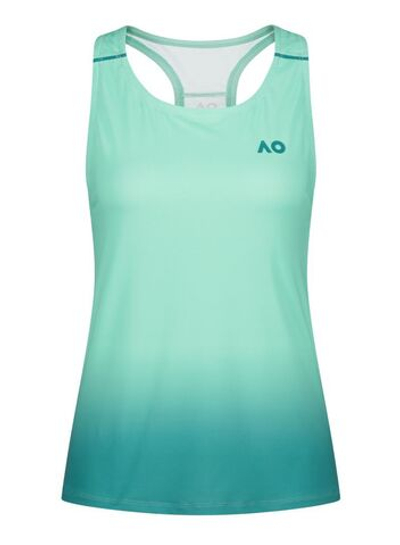 Женский топ теннисный Australian Open Performance Tank - court ombre