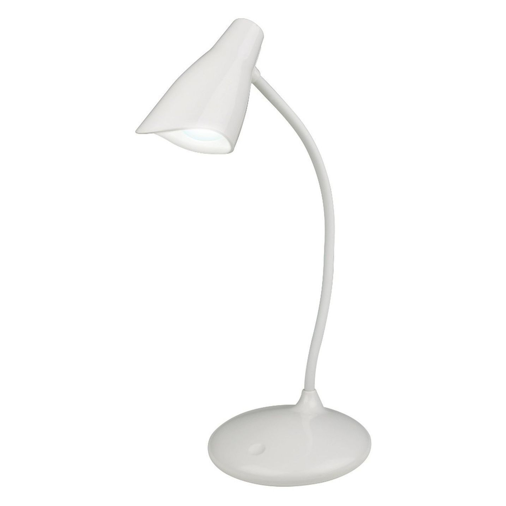Светильник настольный LED, 3 Вт, белый, абажур бел, Uniel, TLD-559 Ivory, UL-00004141