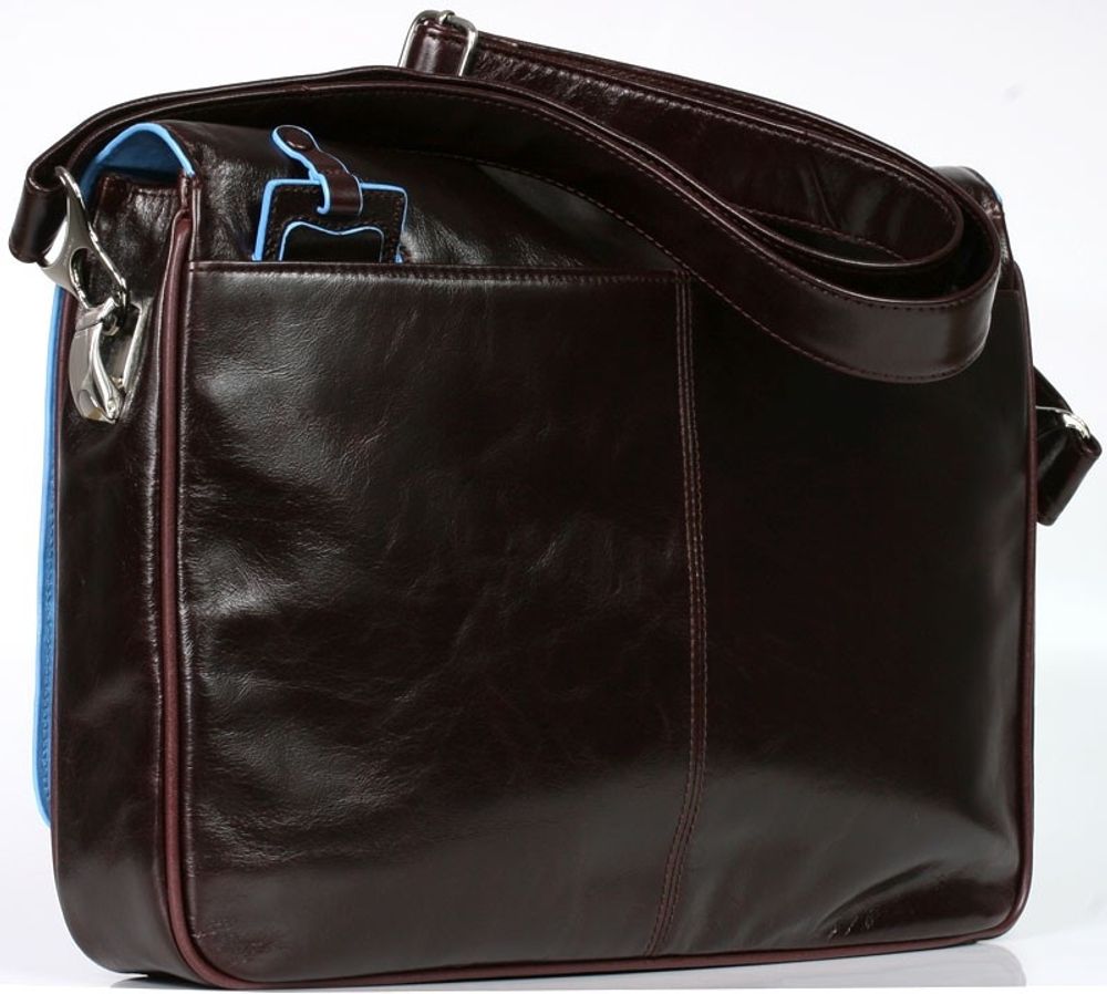 Сумка мужская Piquadro Blue Square коричневая из кожи (CA1403B2/MO)