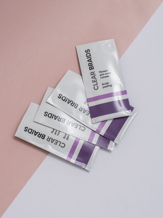 Пилинг для кожи головы Clear Braids 10 мл.