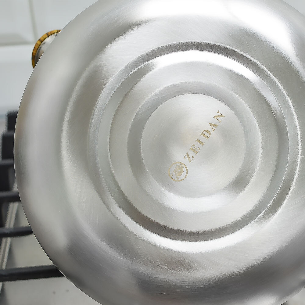 Чайник 3л нерж со свистком, индукция, Z-4169